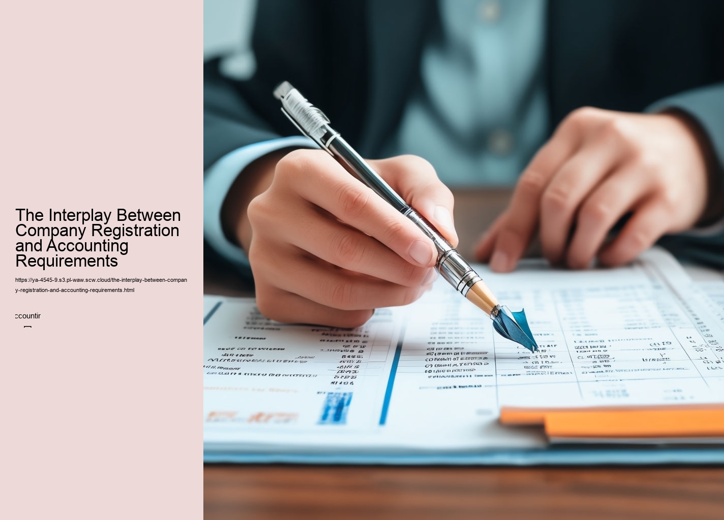 The Interplay Between Company Registration and Accounting Requirements